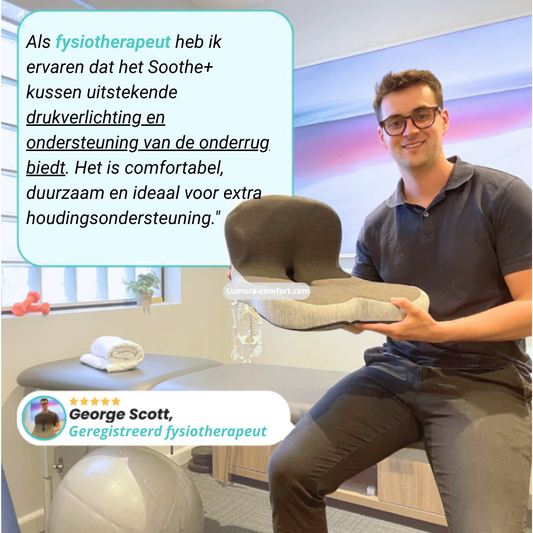 Soothe+ Orthopedisch Zitkussen