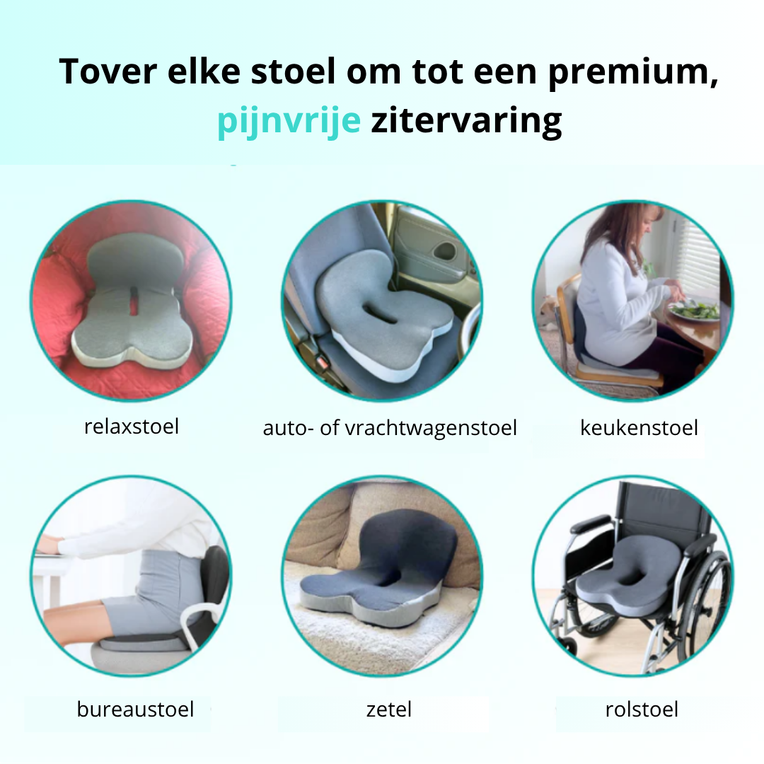 Soothe+ Orthopedisch Zitkussen